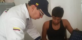 Venezolano detenido, Migración Colombia