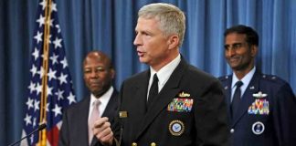 Craig Faller, Jefe del Comando Sur de los Estados Unidos.