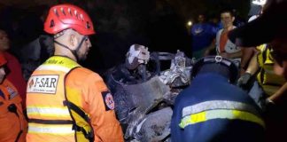 Accidente de tránsito en la autopista Valencia-Puerto Cabello