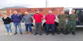 Detenidos por tráfico de combustible.