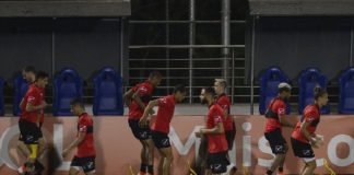 Entrenamiento de La vinotinto
