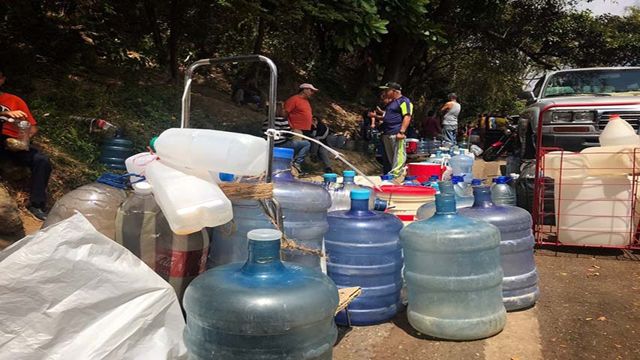 Falta de agua en Maracay