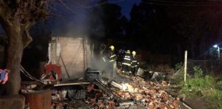 Incendio en Argentina