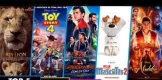Top 5 estrenos de películas en Venezuela