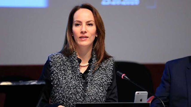 Gabriela Cuevas Barron, presidenta de la Unión Interparlamentaria.