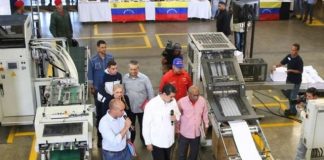 Maduro, Aristóbulo y Héctor Rodríguez.