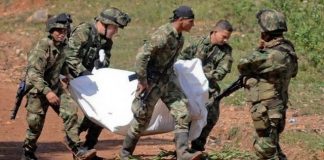 Militares colombianos