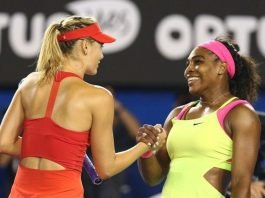 María Sharapova y Serena Williams