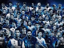 55 nominados al once ideal de FIFPro