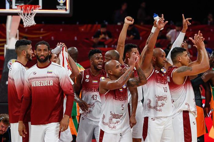 Selección de baloncesto de Venezuela.