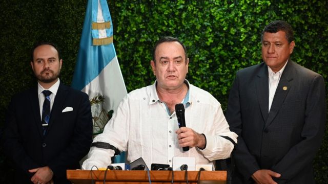 Presidente electo de Guatemala, Alejandro Giammattei.