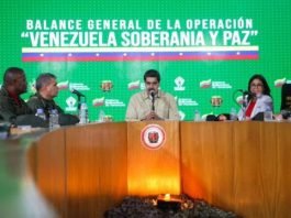 Nicolás Maduro y el Alto Mando Militar