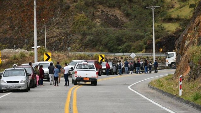 Protestas en Ecuador