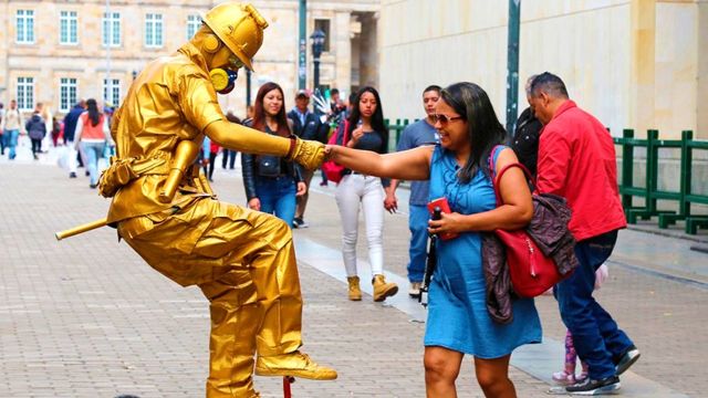 Venezolano estatua