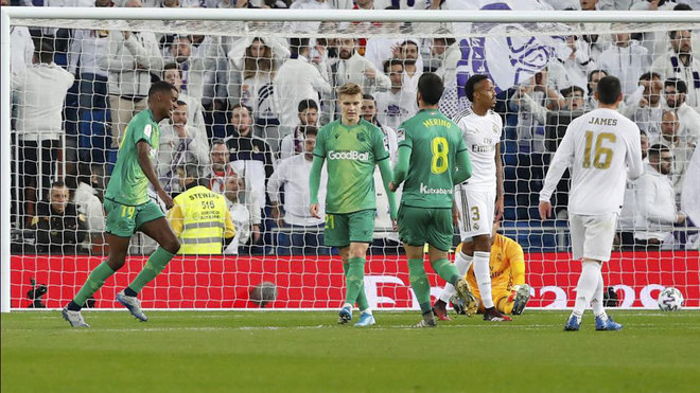 Real Sociedad eliminó a Real Madrid