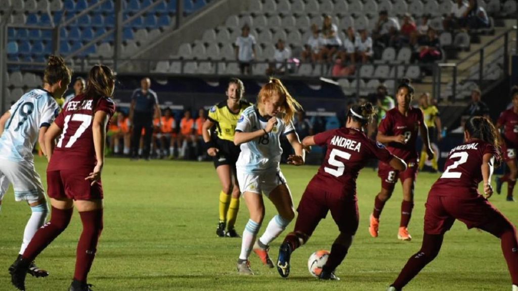 Venezuela y Argentina empatan en el sudamericano femenino sub 20.