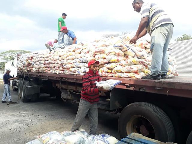 bolsa clap distribución de alimentos 