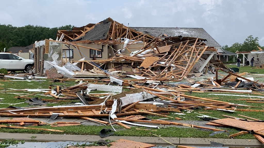 Tornados al sur de Estados Unidos