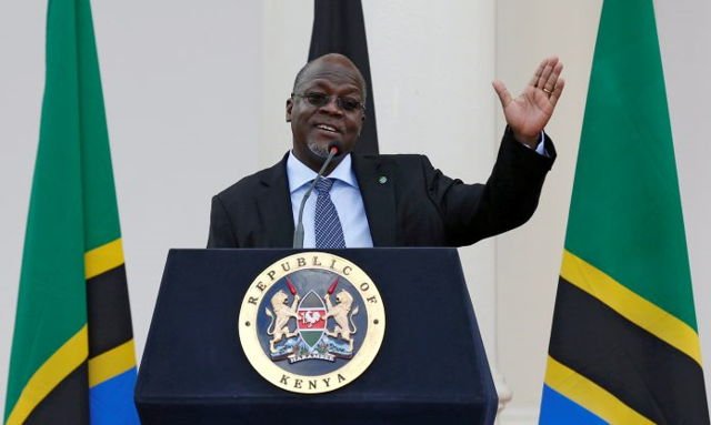 John Magufuli, presidente de Tanzania
