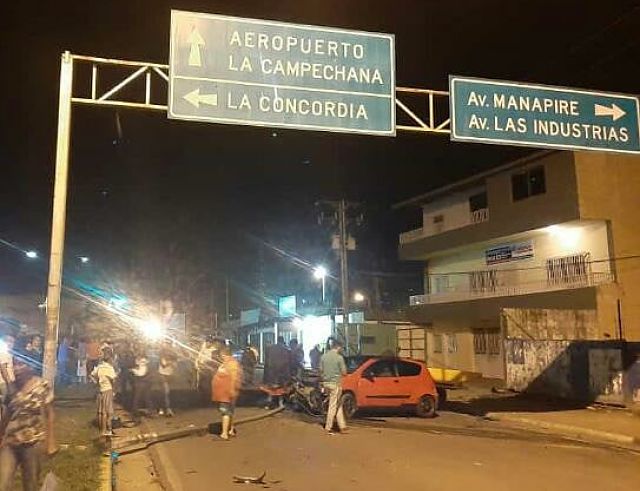 accidente de tránsito - valle de la pascua 