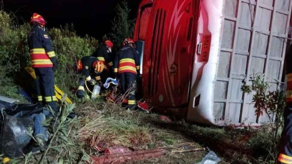 Accidente en Ecuador