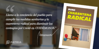 Bono Cuarentena Radical