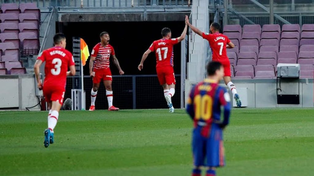 Barcelona cayó ante Granada