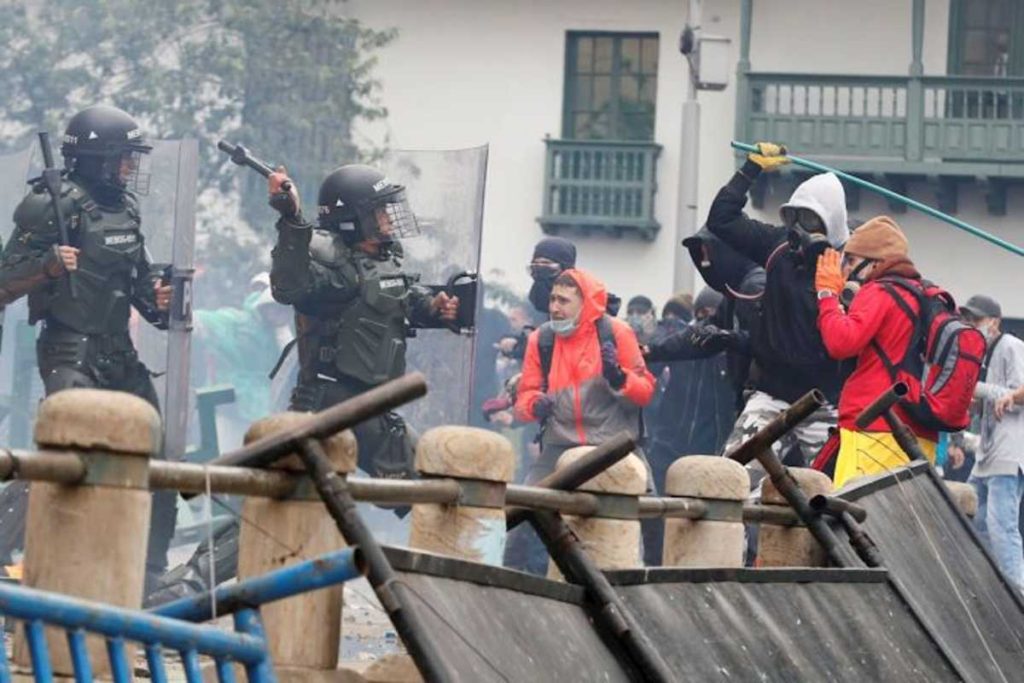 Protestas en Colombia