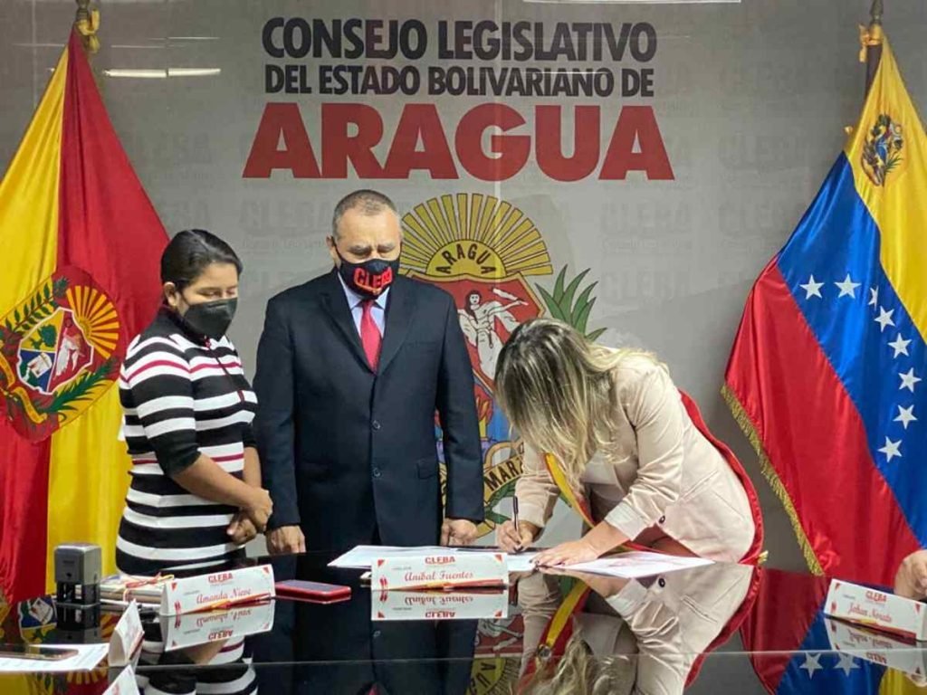 Juramentación de la nueva Gobernadora del estado Aragua