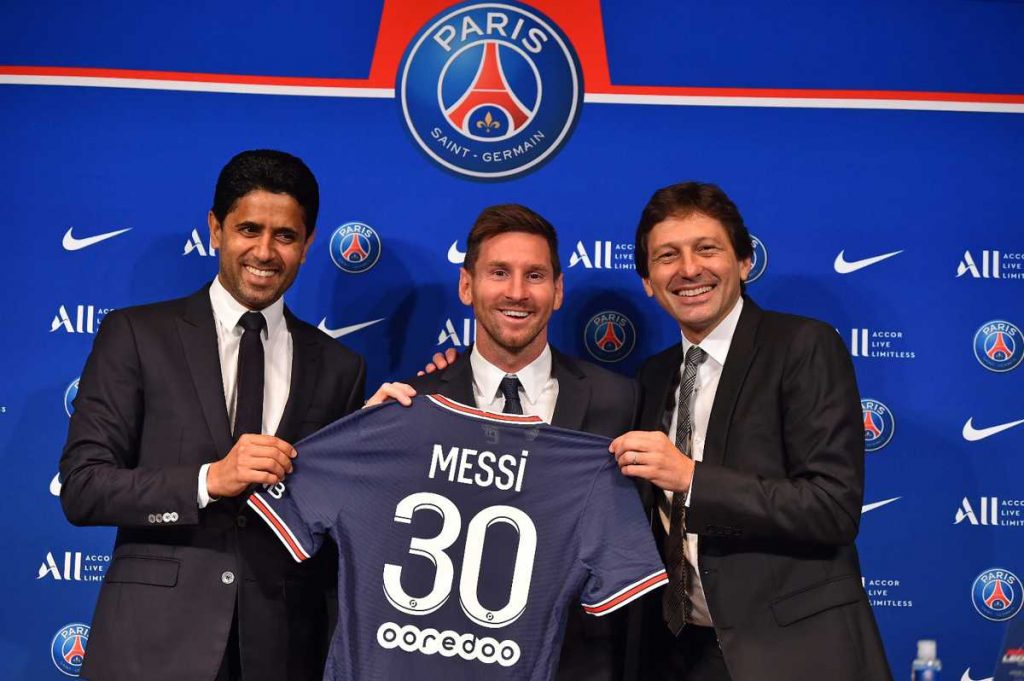 El PSG presentó a Lionel Messi como su nuevo jugador