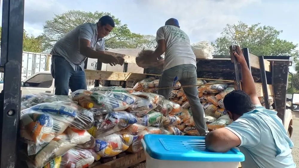 distribución de alimentos