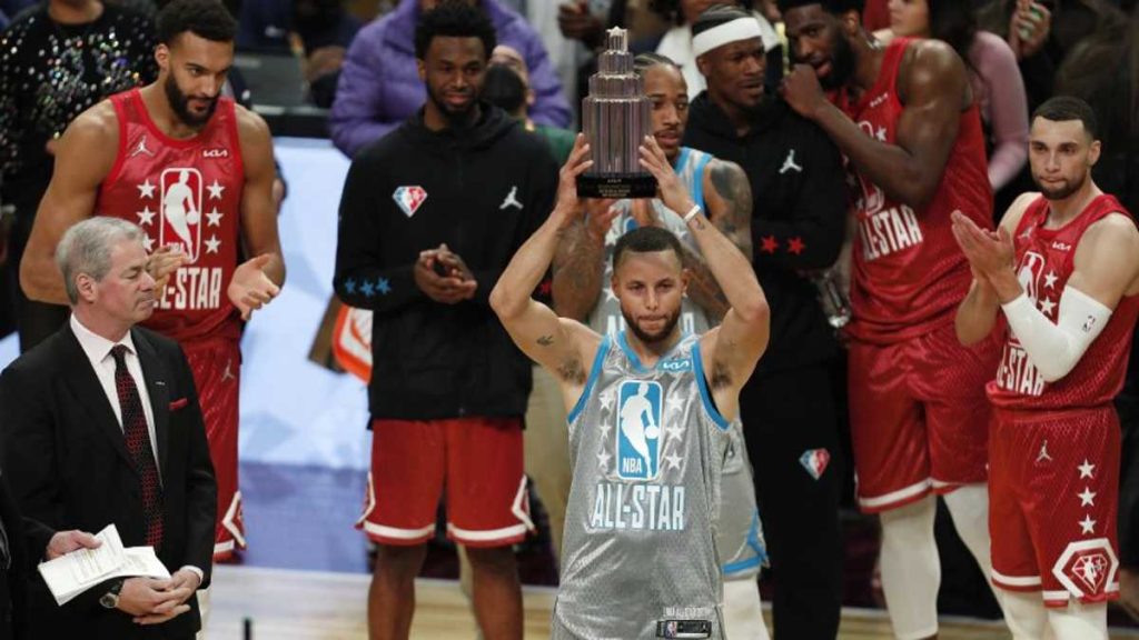 NBA / Curry comandó la victoria del Team LeBron en el All-Star Game