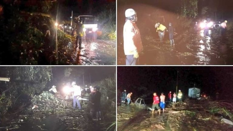 Fuertes lluvias dejan inundaciones y derrumbes en Mérida