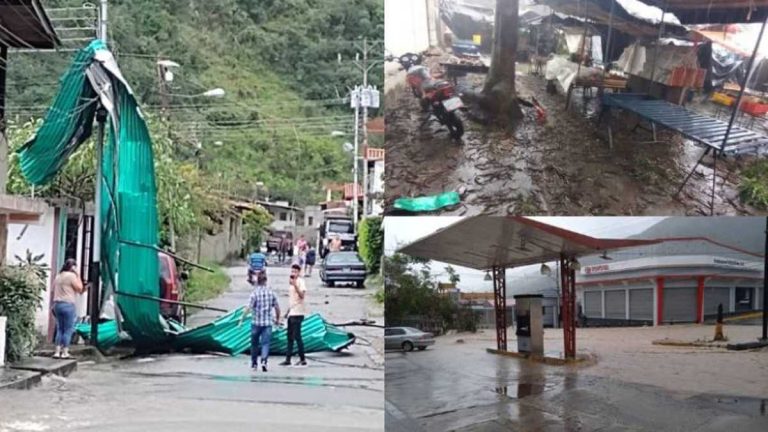 EN MÉRIDA / 30 viviendas resultaron afectadas tras fuertes lluvias