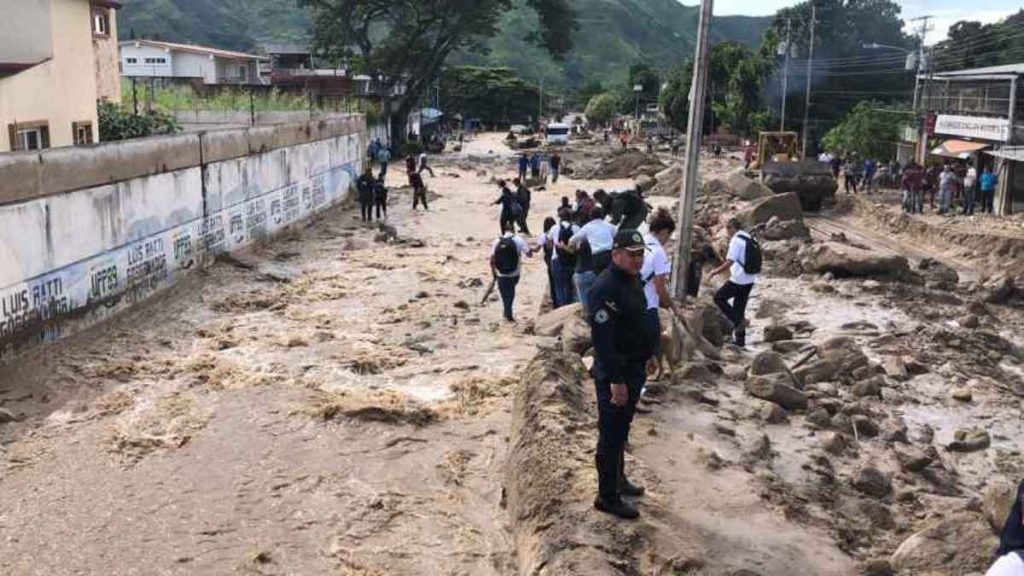 Desbordamiento de río El Castaño