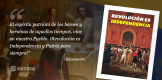 Bono Revolución es Independencia