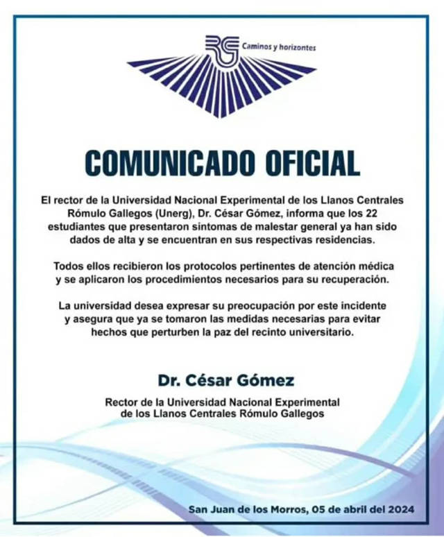 comunicado