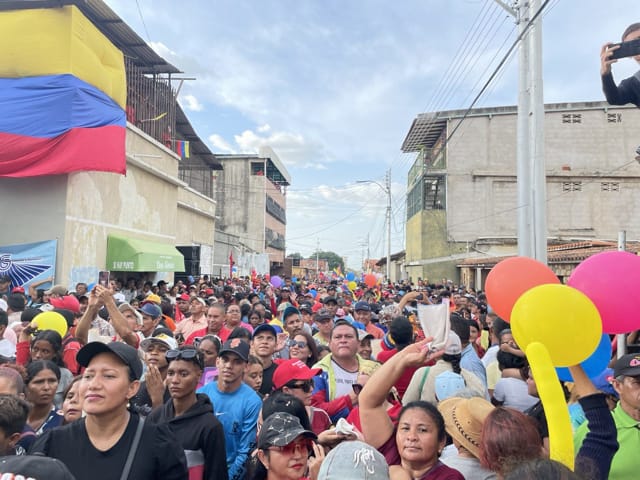 Diosdado Cabello en Valle de  la Pascua