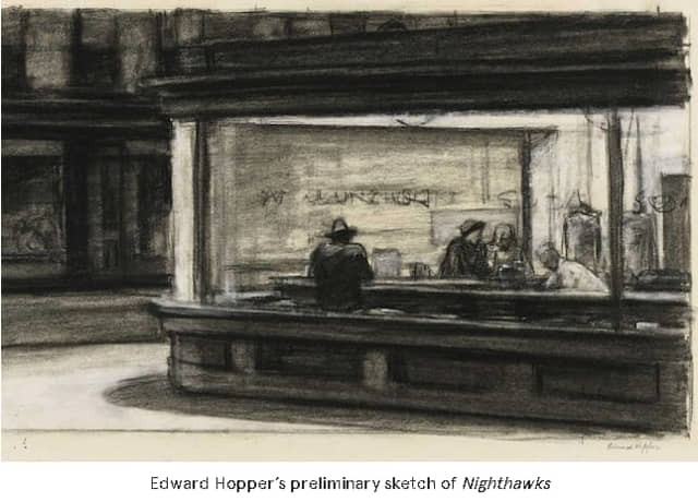 Edward Hopper alienación